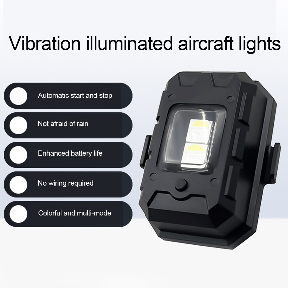 7 Color Motorcycle LED Mini Si - Drone Strobe Light ulasan dan harga