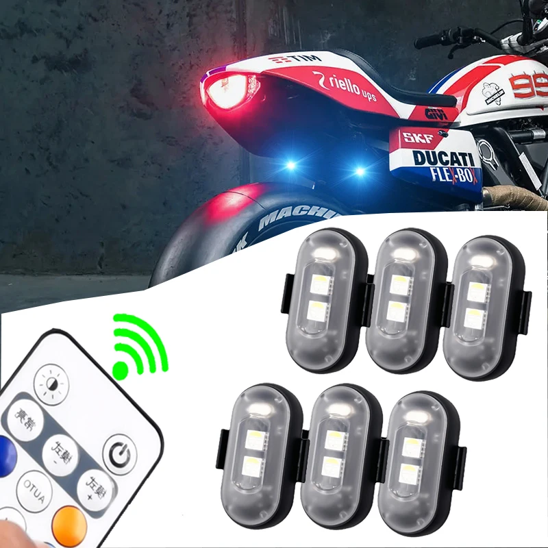 Motorcycle Aircraft Lights RGB - Drone Strobe Light ulasan dan harga