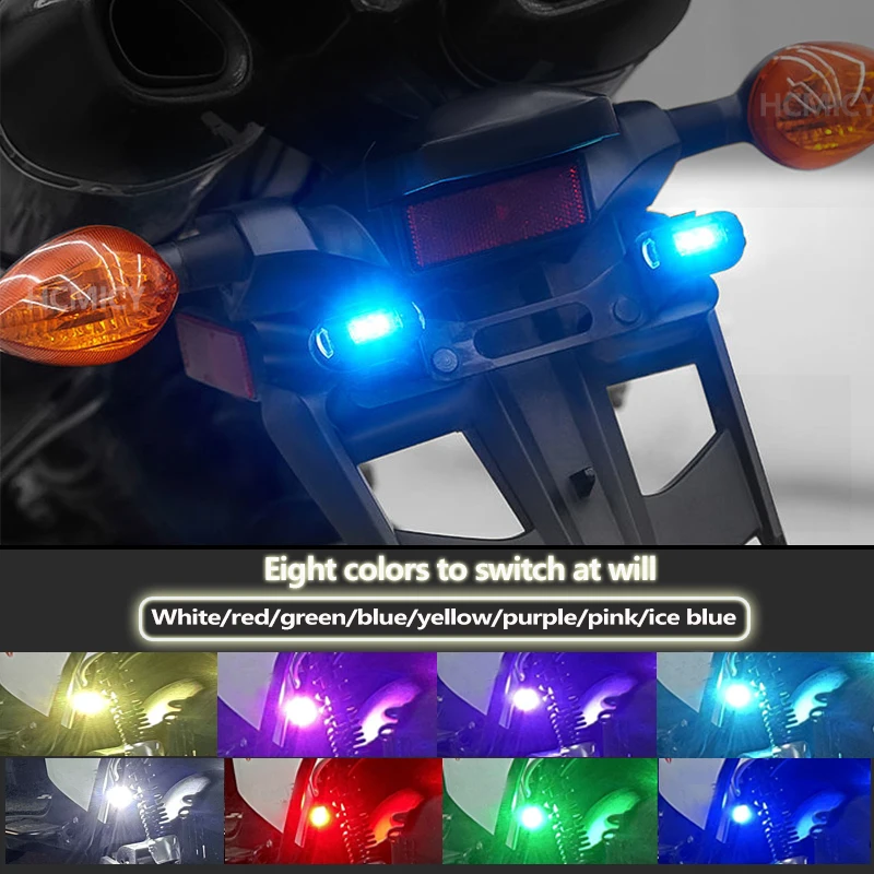 Motorcycle Aircraft Lights RGB - Drone Strobe Light ulasan dan harga