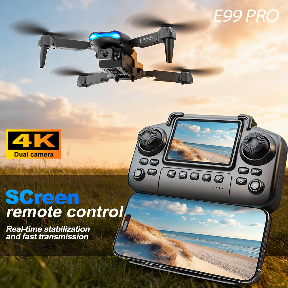ZNLYRION E99 PRO Dual Camera F - Drone Controller Screen ulasan dan harga
