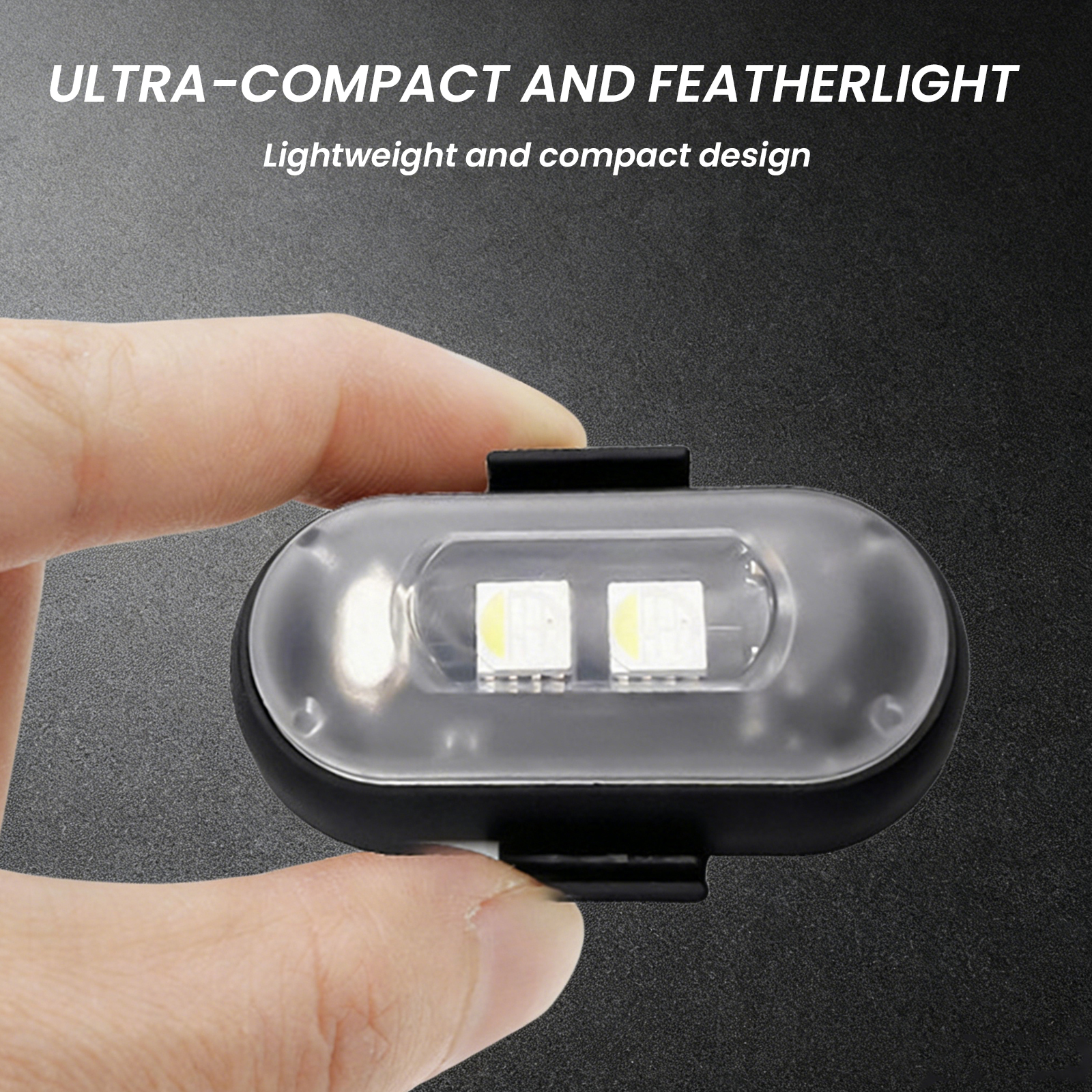 2/4/6PCS Wireless LED Strobe L - Drone Beacon Light ulasan dan harga