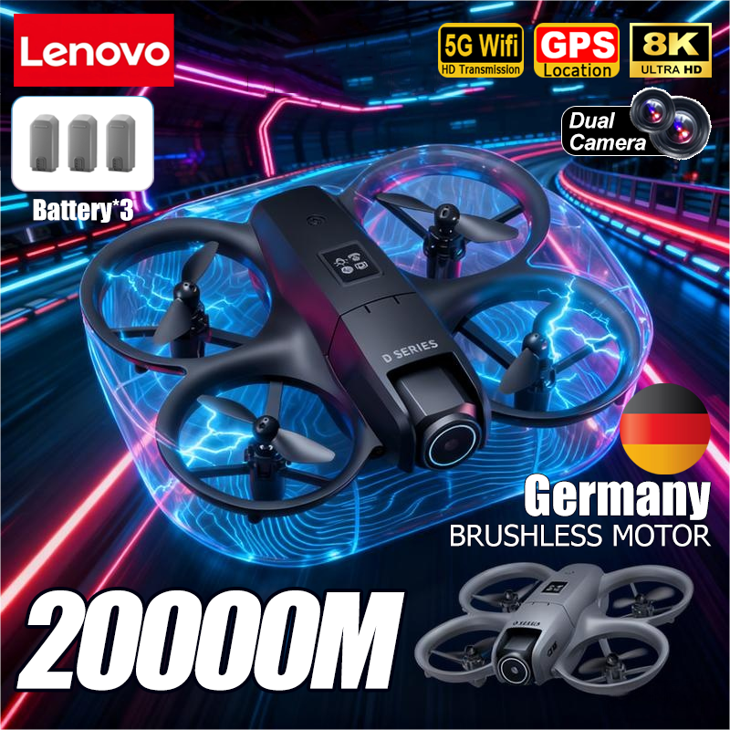 Lenovo D16 GPS Drone 8K Aerial - Drone Battery Adapter ulasan dan harga