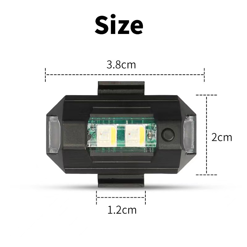 Motorcycle Light Drone Strobe  - Drone Strobe Light ulasan dan harga