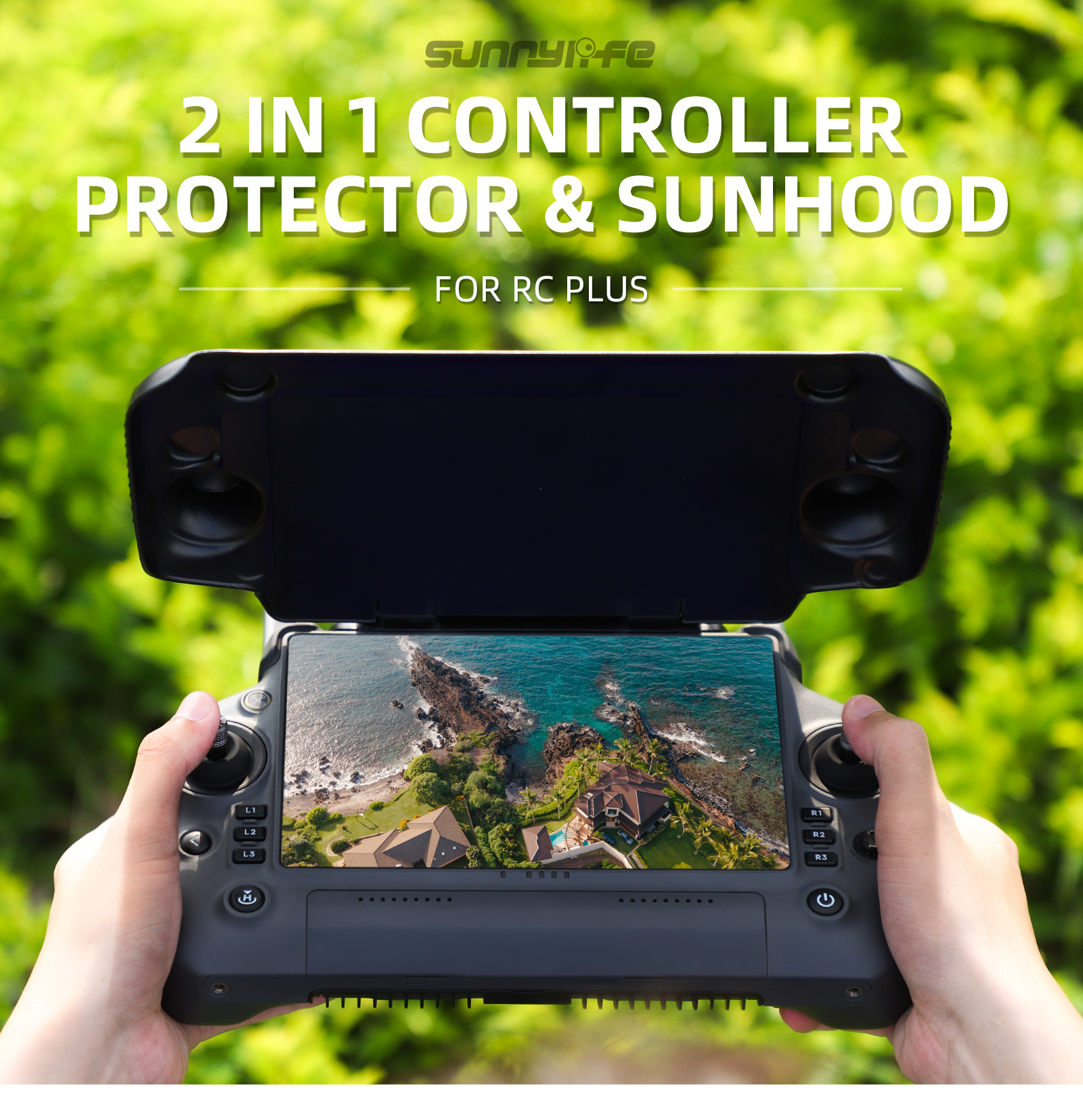 RC Plus Sun Hood Joystick Prot - Drone Sun Shade ulasan dan harga