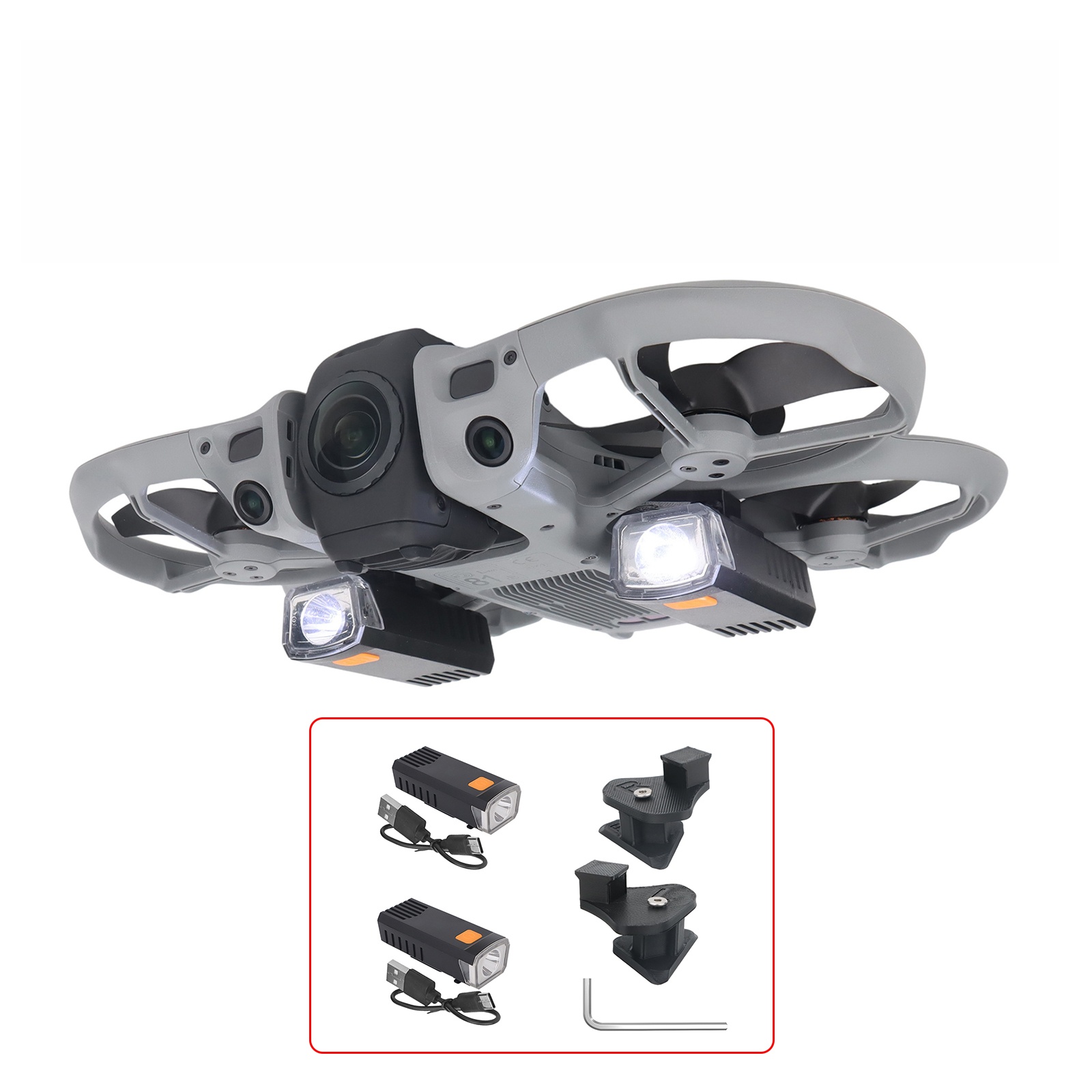 Night Flight Light for DJI Ava - Drone Strobe Light ulasan dan harga