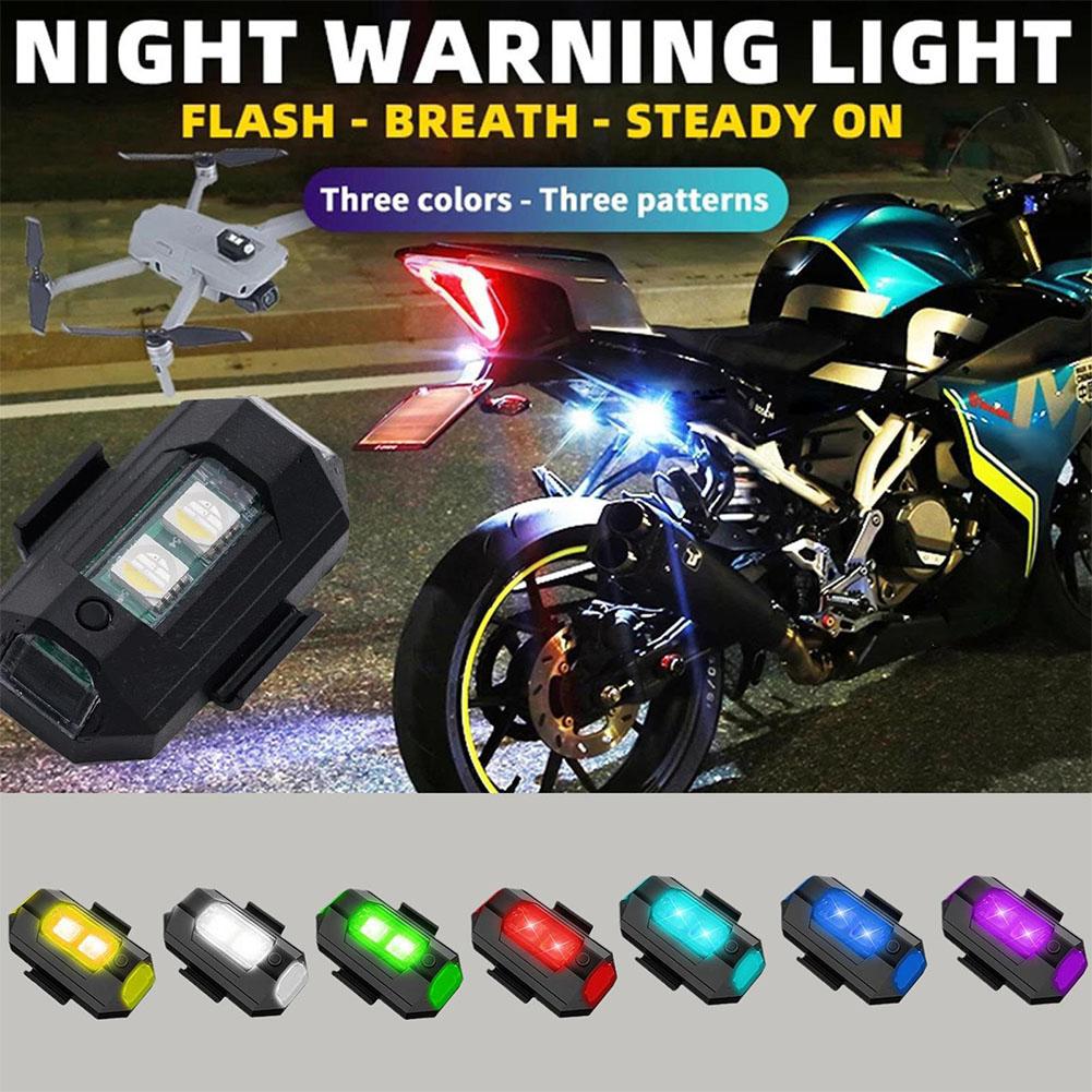 2PCS Mini LED Strobe Lights De - Drone Beacon Light ulasan dan harga