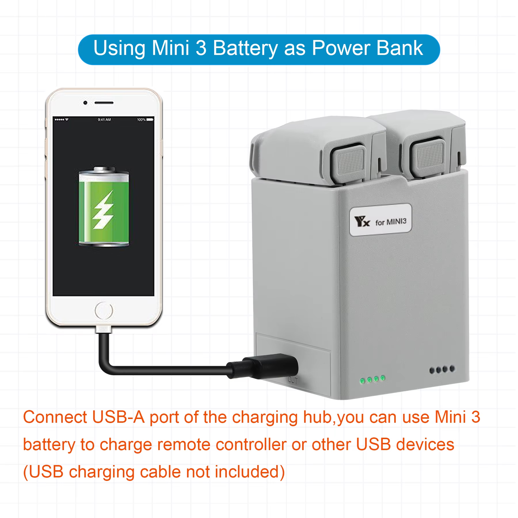 For DJI Mini 3Pro/4Pro Battery - Drone Charging Hub ulasan dan harga