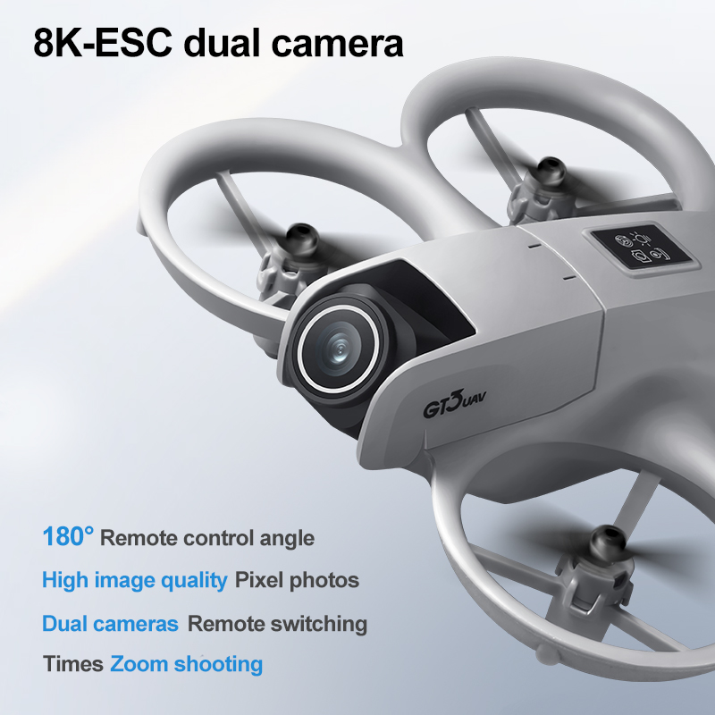 New GT3 Mini RC Drone 8K 5G Ae - Drone Battery Charger ulasan dan harga