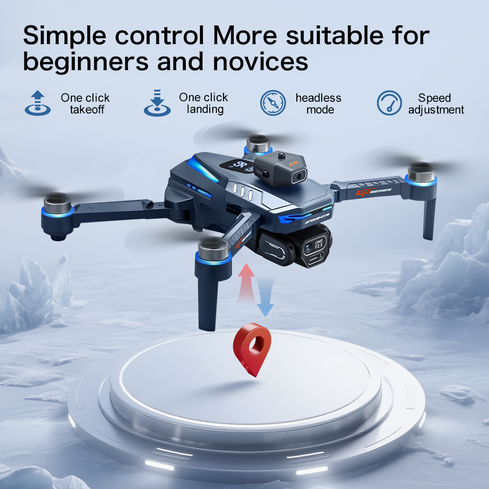 2026 New GT8 Drone GPS 8K Prof - Drone Controller Screen ulasan dan harga