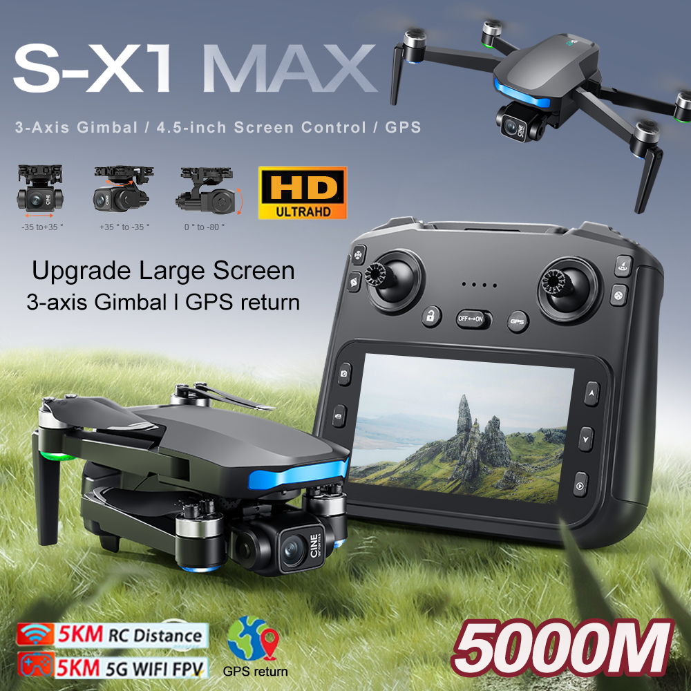 New S-X1 MAX Drone GPS 8K Prof - Drone Battery Adapter ulasan dan harga